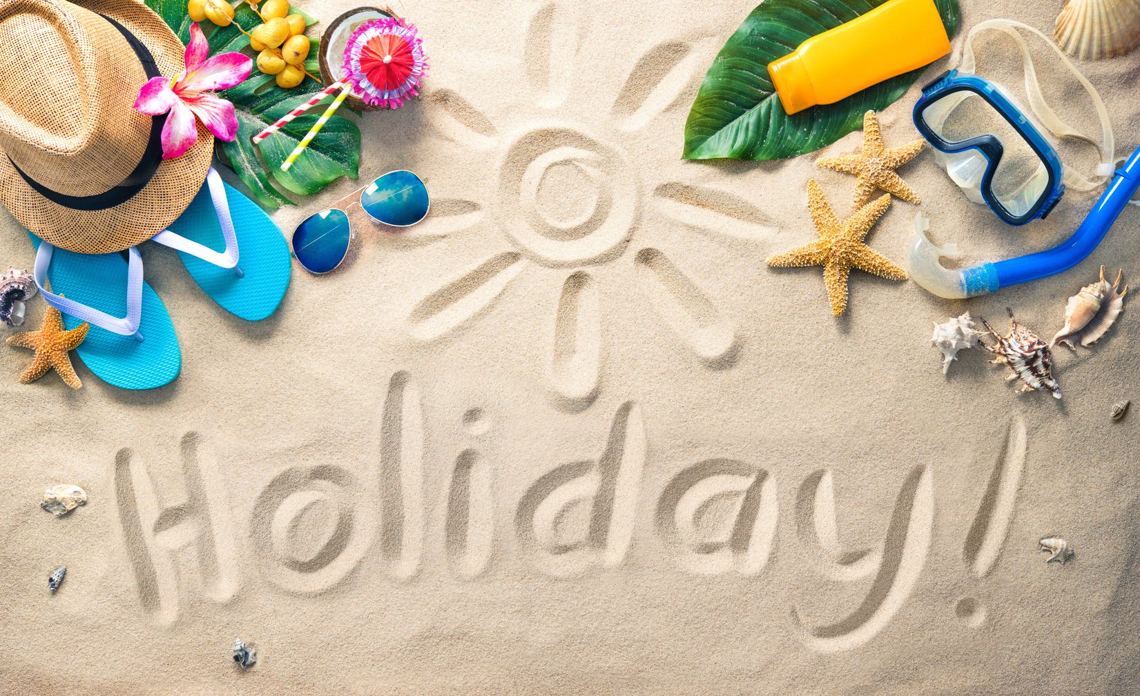 Summer holidays concept